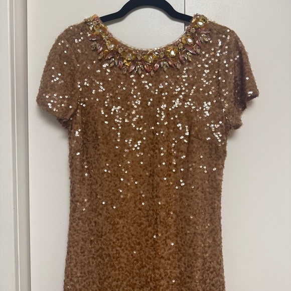 NWT | Sachin + Babi Honey Shiloh Sequin Gown Size 8 - Picture 9 of 15